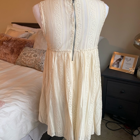 Free People Lace Tu Es La mini Dress - Picture 6 of 9